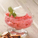 Fresh Strawberry Mousse