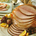 Grilled Ham with Lemon-Orange Glaze