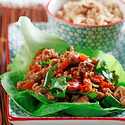 Crispy Pork Lettuce Wraps